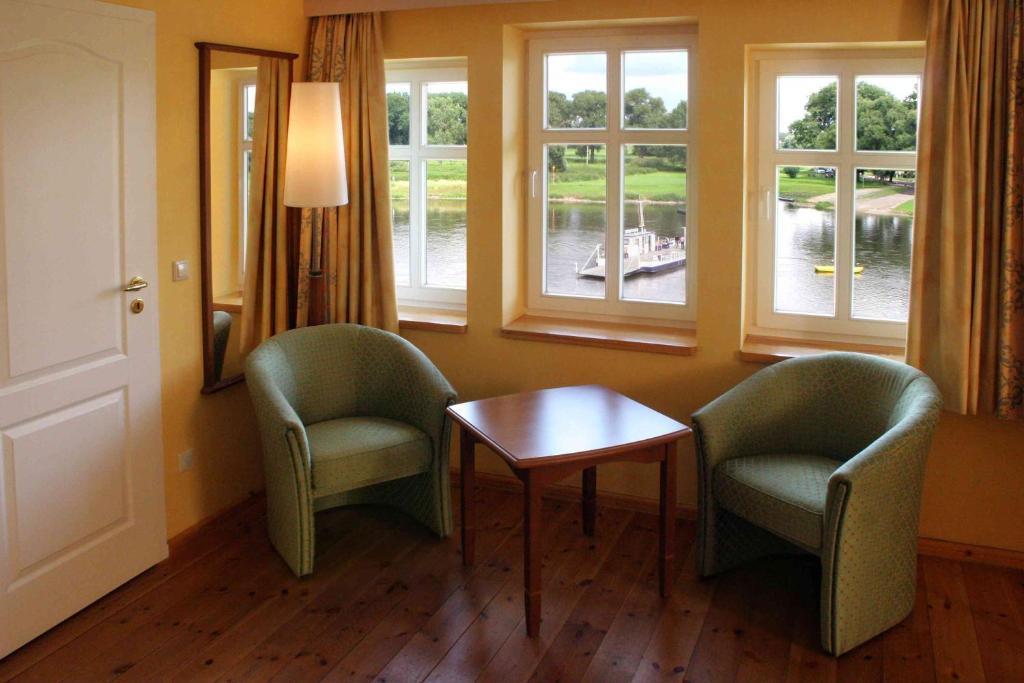 Elbterrassen Im Woerlitzer Winkel Hotel Coswig Szoba fotó